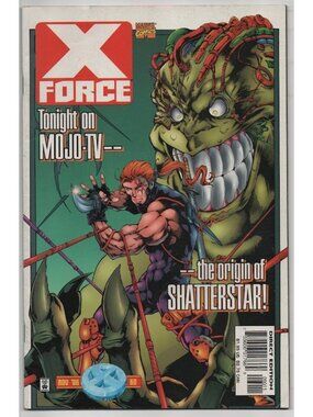 X-Force 60 Marvel Comics 1996 FN 6.0 Shatterstar Mojo